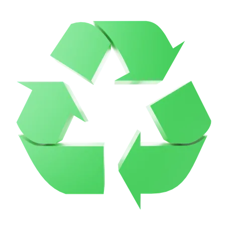 Recycle Mark 3D Icon