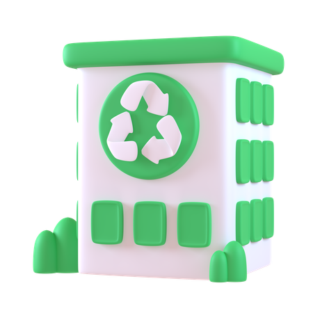 Recycle Office  3D Icon