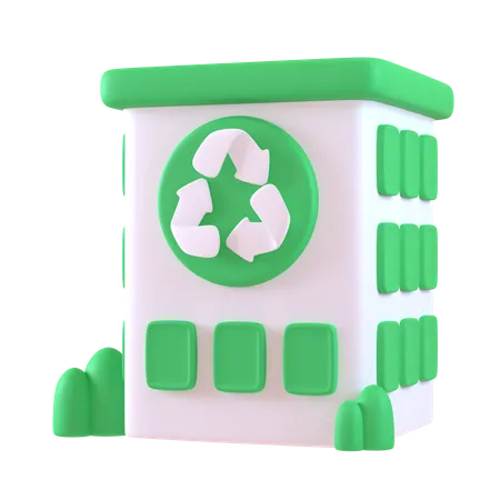 Recycle Office  3D Icon