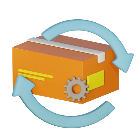 Recycle Package  3D Icon