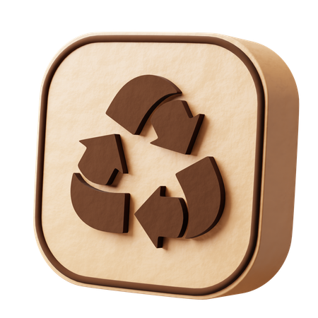 Recycle package  3D Icon