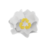 3d recycle paper emoji