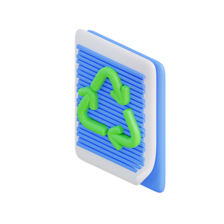 Recycle Paper  3D Icon