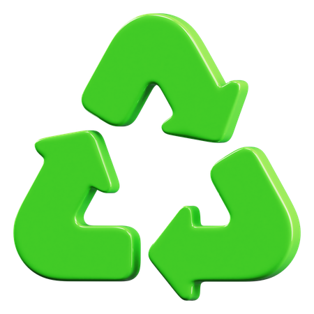 Recycle Sign  3D Icon