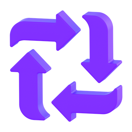 재활용 표지판  3D Icon