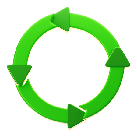 Recycle Sign  3D Icon