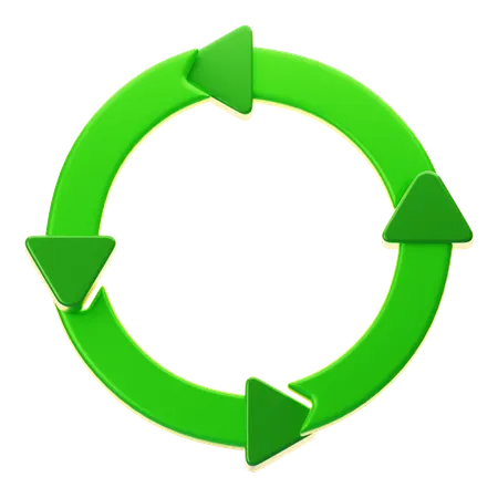 Recycle Sign  3D Icon