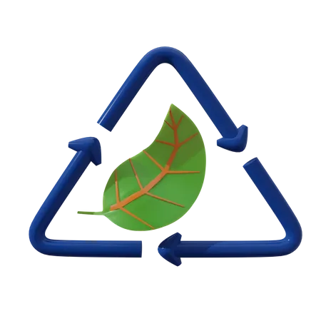 Recycle Sign  3D Icon