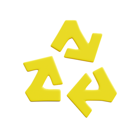 Recycle Sign  3D Icon