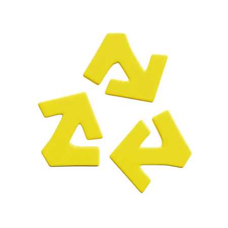 Recycle Sign  3D Icon