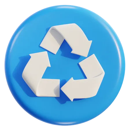 Recycle Sign  3D Icon