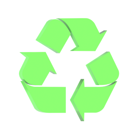 Recycle Sign  3D Icon