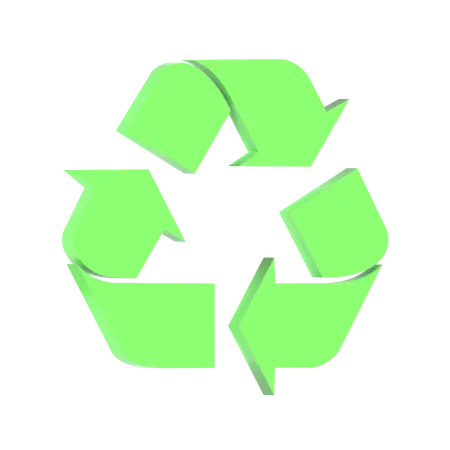 Recycle Sign  3D Icon