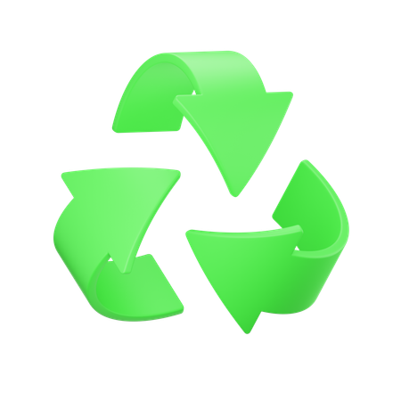 Recycle Sign  3D Icon