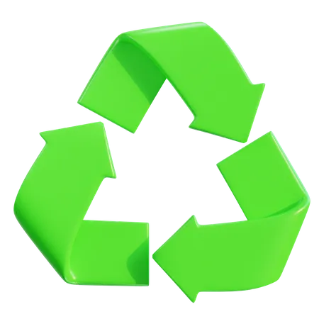 Recycle Sign  3D Icon