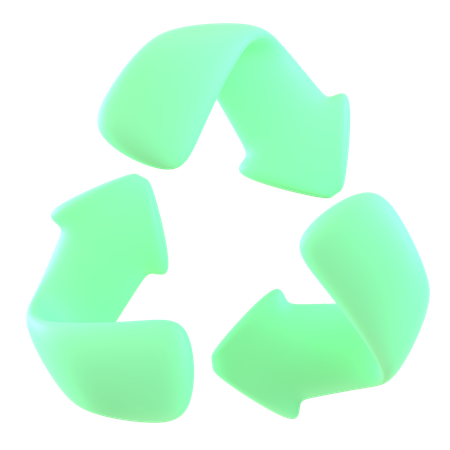 Recycle Sign  3D Icon