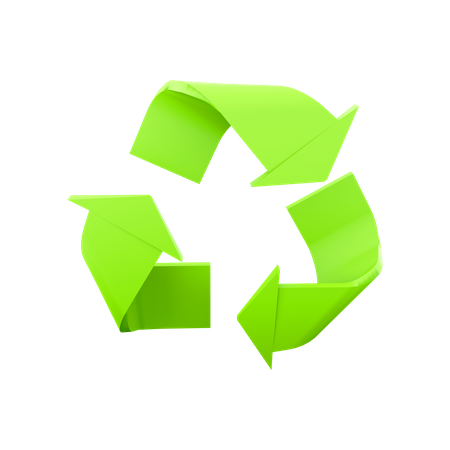 Recycle Sign  3D Icon