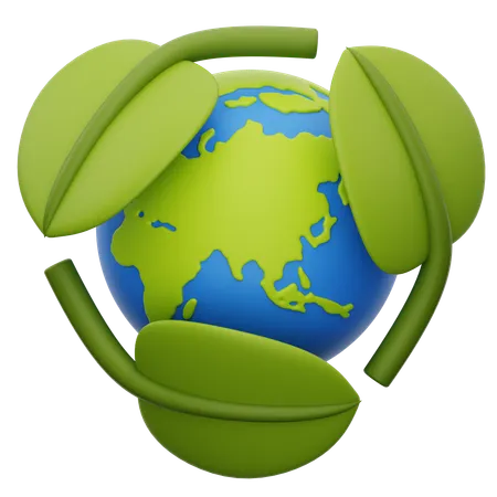 Recycle Symbol  3D Icon