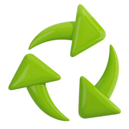 Recycle Symbol  3D Icon