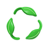 recycle symbol 3d logos