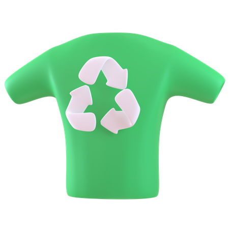 Recycle T Shirt  3D Icon