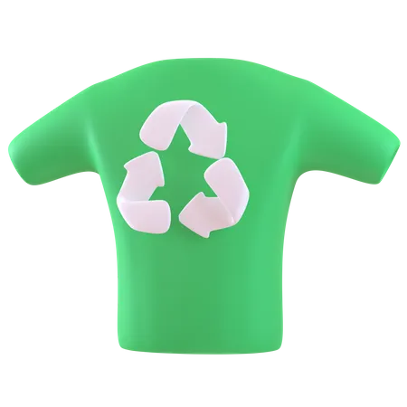 Recycle T Shirt  3D Icon