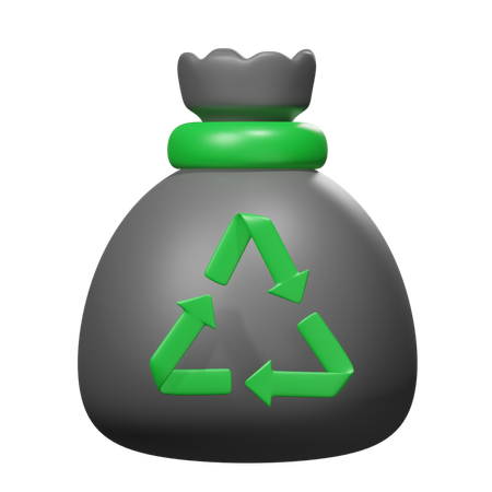 Recycle Trash  3D Icon