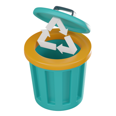 Recycle Trash  3D Icon