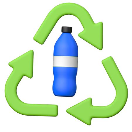 Recycle Water  3D Icon