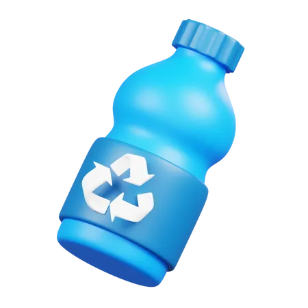 Recycle Water Bottle  3D Icon