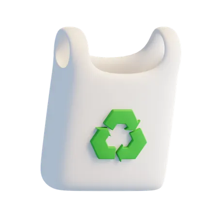 Recycled Bag  3D Icon