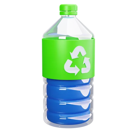 Recycled Bottle  3D Icon