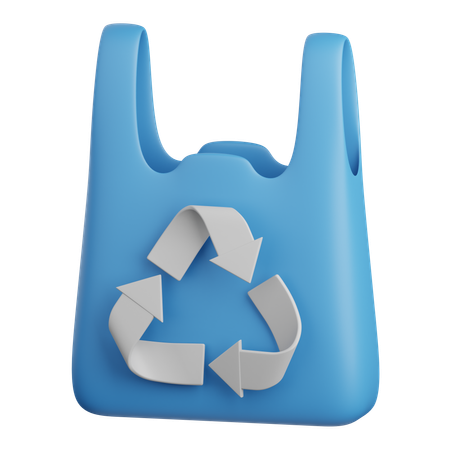 Recycled Plastic  3D Icon