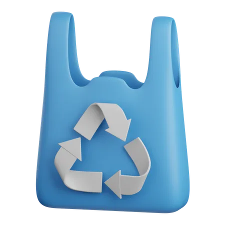 Recycled Plastic  3D Icon