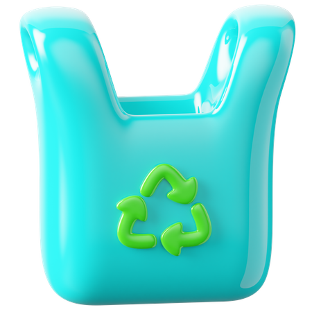 Recycled plastic  3D Icon