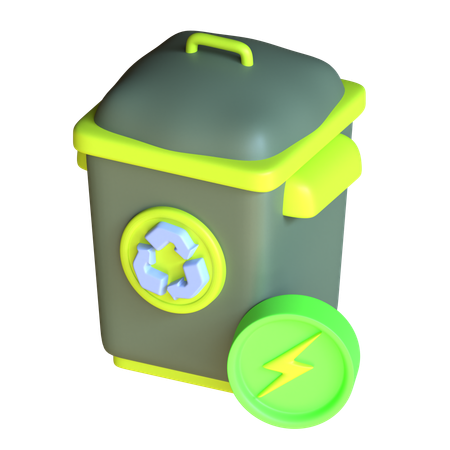 Recycled Waste  3D Icon