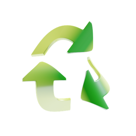 Recycler les déchets  3D Icon