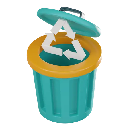 Recycler les déchets  3D Icon