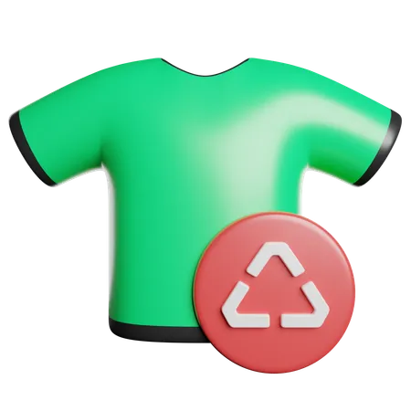 Recycling Environment Dress 3D Icon