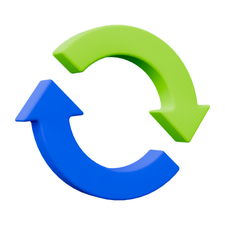 Recycling  3D Icon