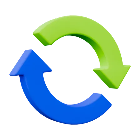 Recycling  3D Icon