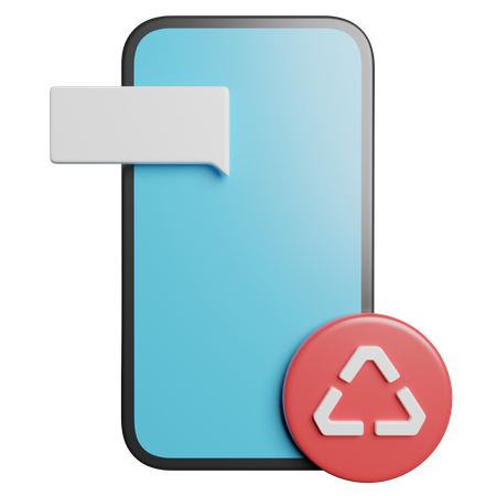 Recycling  3D Icon