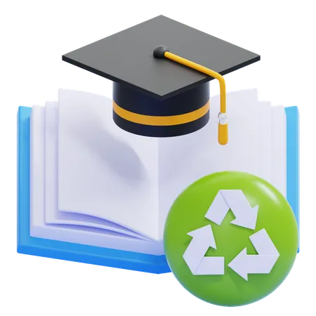 Recycling Education  3D Icon