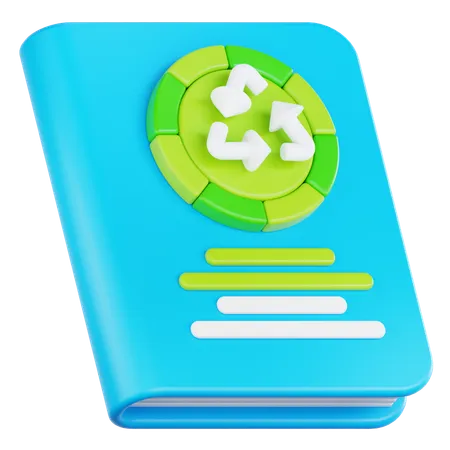 Recycling Education  3D Icon