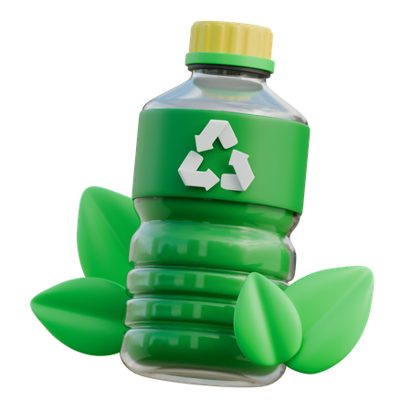 Recycling-Flasche  3D Icon