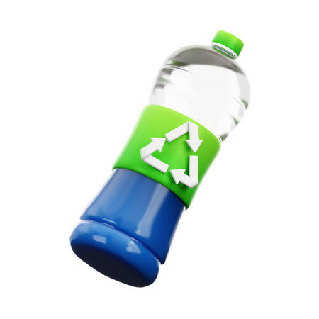 Recycling-Flasche  3D Icon