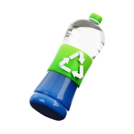 Recycling-Flasche  3D Icon