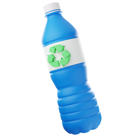 Recycling-Flasche  3D Icon