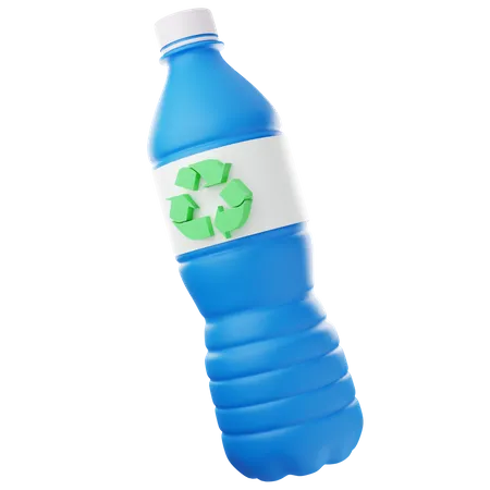 Recycling-Flasche  3D Icon