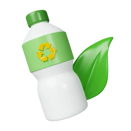 Recycling-Flasche  3D Icon